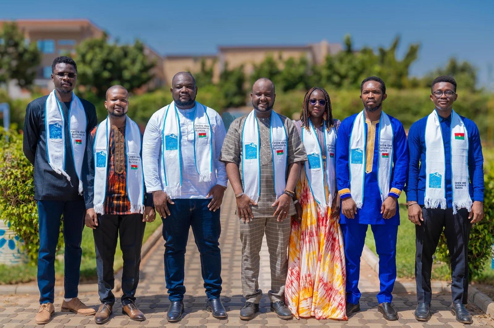 Photo de groupe de membres de l'ordre